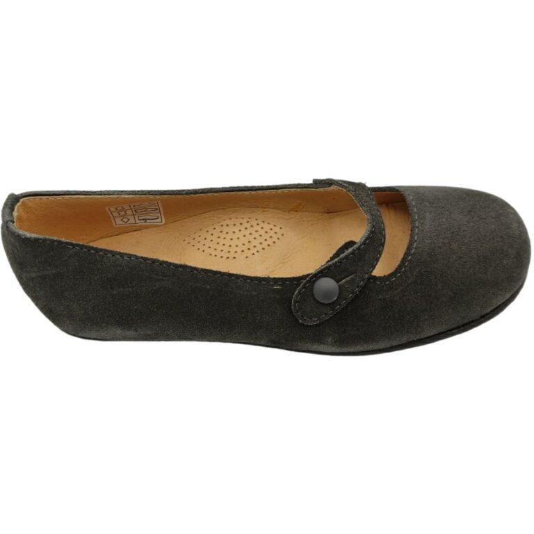 Merceditas Niña Sandy Ante modelo 302 en color gris