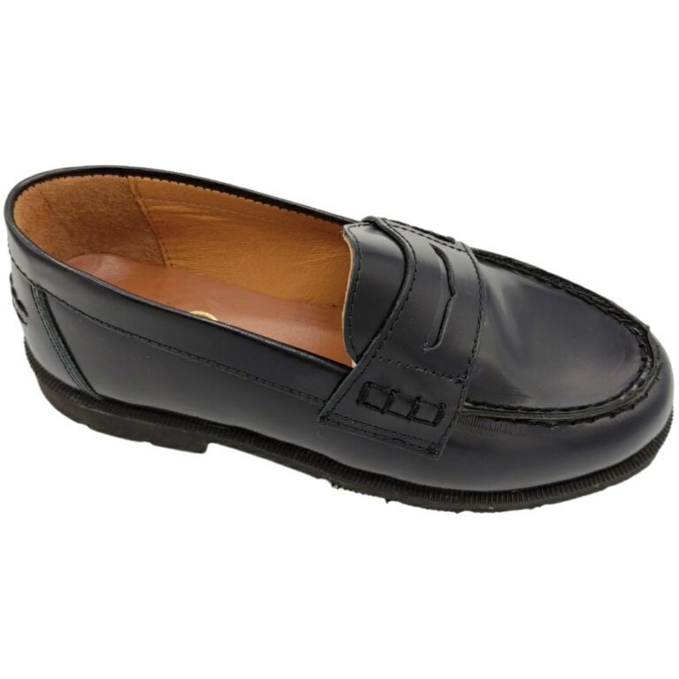 Mocasín de Piel Florentic modelo 620 en color marino