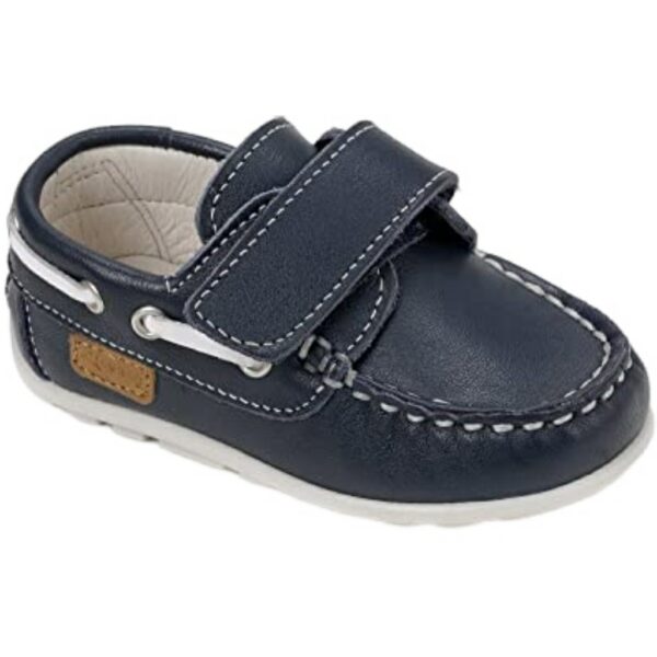 Náutico Velcro Garvalín modelo 162350 en color marino
