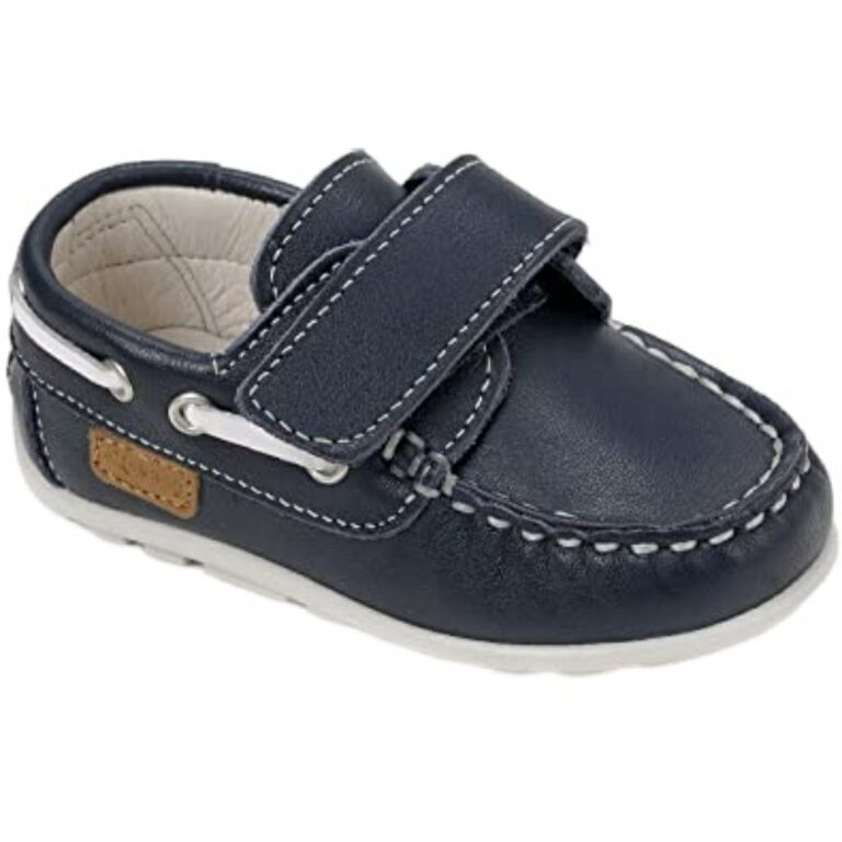 Náutico Velcro Garvalín modelo 162350 en color marino