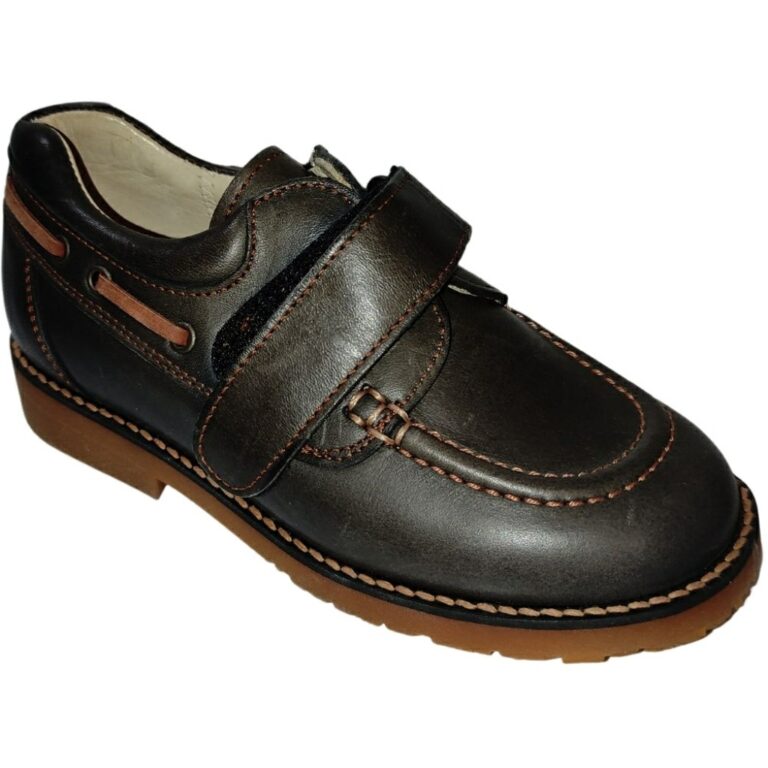 Náuticos Ortopédicos con Velcro de Mendivil modelo 30151 en color marino