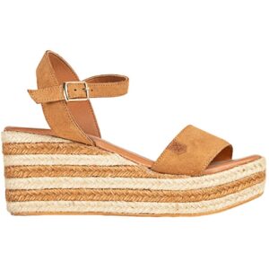 POPA Cuñas de Yute para Mujer Camerún Serraje