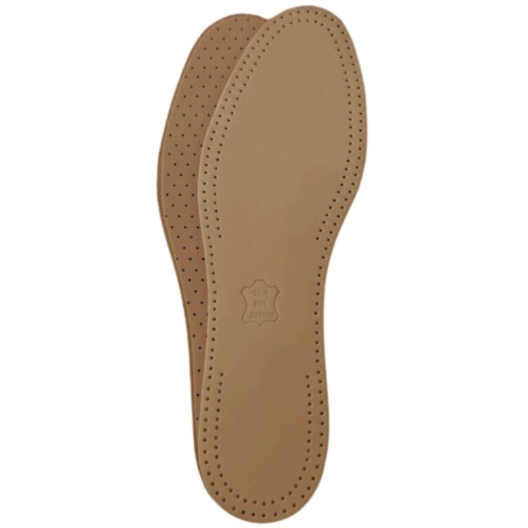 Plantillas de Piel talla 38/39 hechas en España modelo PW004 38-39 en color cuero