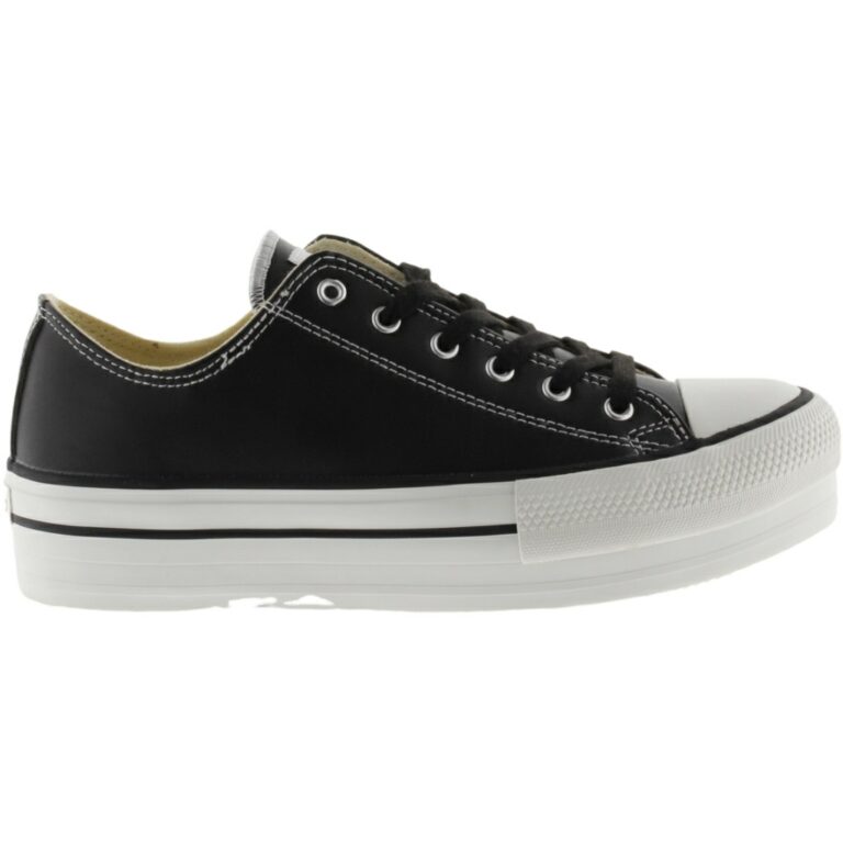 Plataforma Victoria Piel Vegana Tribu modelo 1061106 en color negro