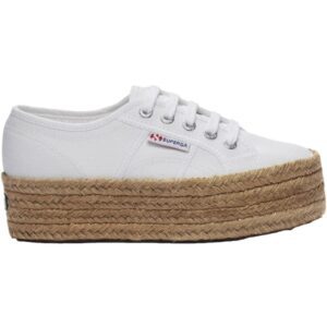 Playero Plataforma de Yute Superga
