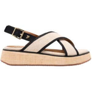 Sandalias Lynne Textil Cruz Plataforma GIOSEPPO