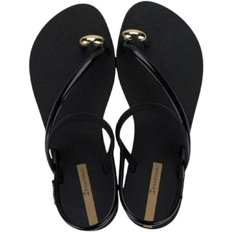 Sandalias Piscina Mujer Glam Ring Ipanema modelo 27378 en color negro