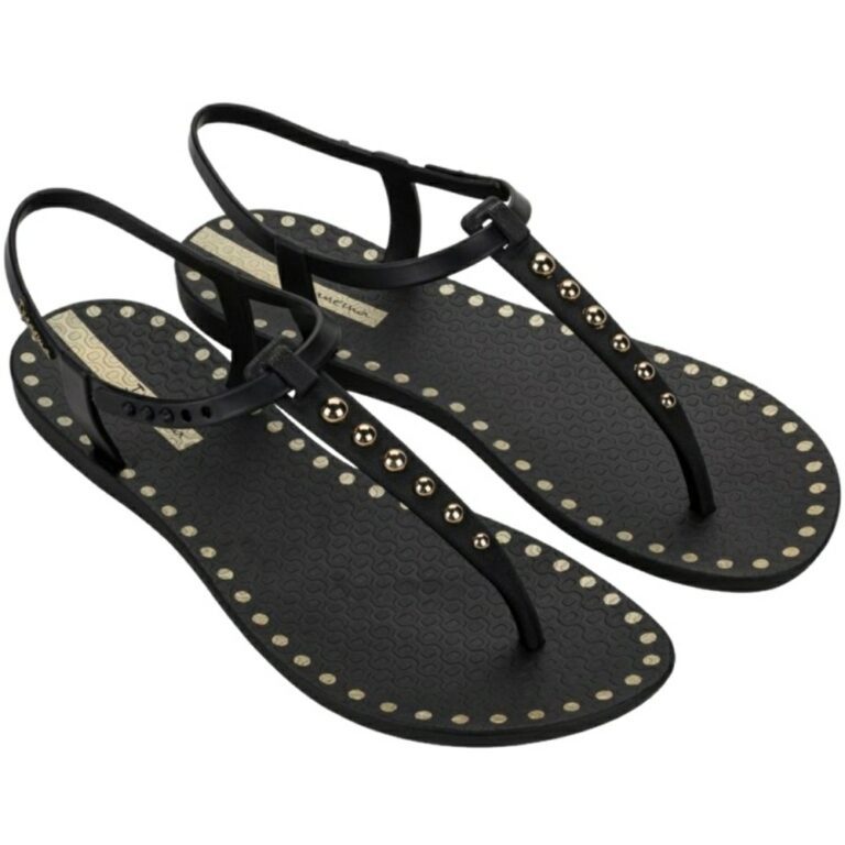 Sandalias Piscina Mujer Tachas Ipanema modelo 27337 en color negro