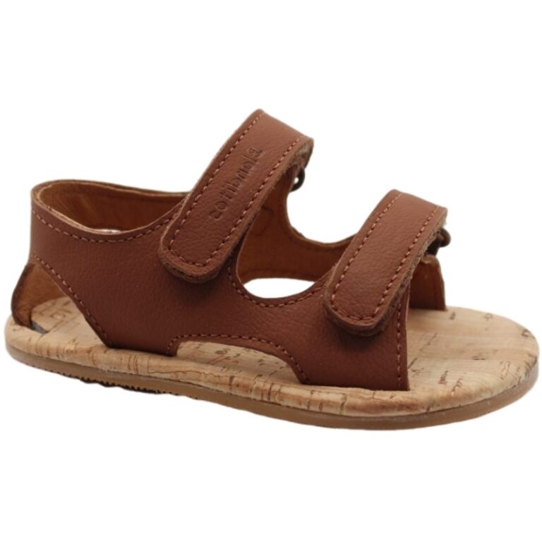 Sandalias Respetuosas de piel Arrecife Blanditos modelo ARRECIFE en color cuero