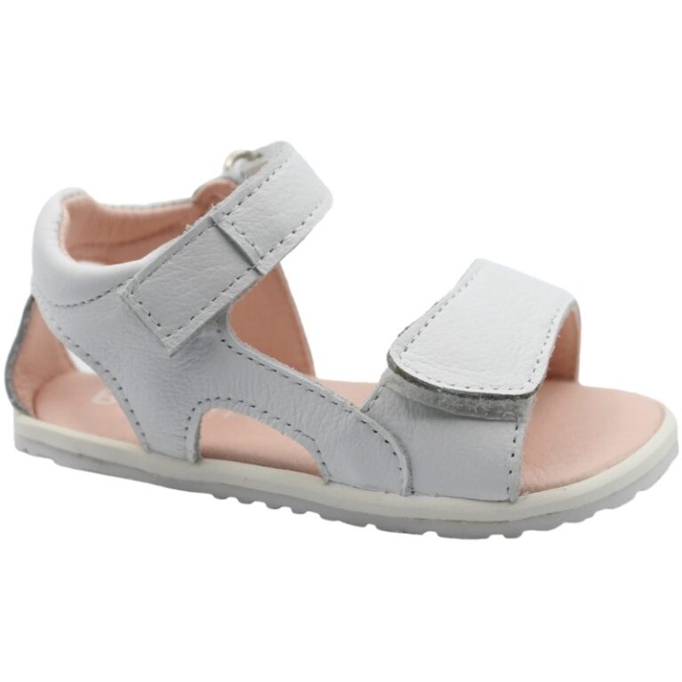 Sandalias Respetuosas de piel Artico Blanditos modelo CARIBE en color blanco