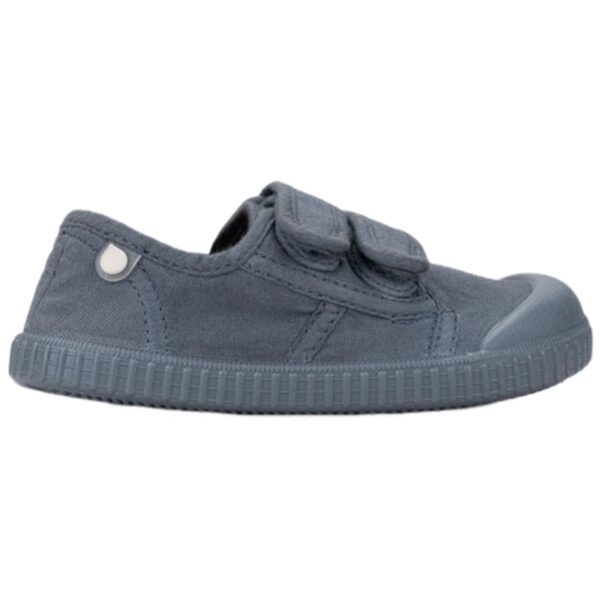 Zapatilla Respetuosa Lona Velcro tono Berri IGOR modelo S10352 en color azul