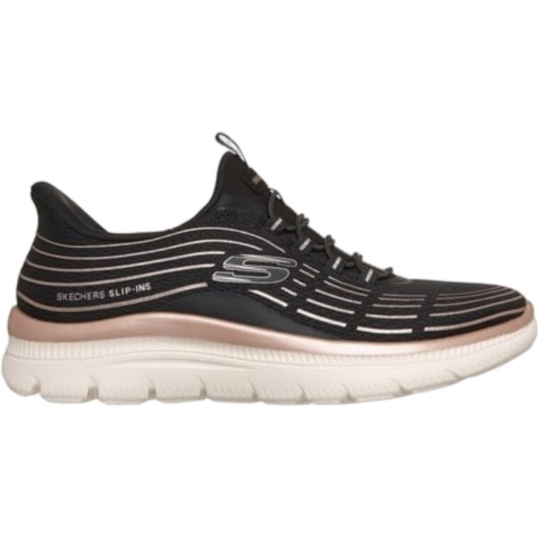 Zapatillas Deportivas Mujer Summits Plus Skechers modelo 150611 en color negro