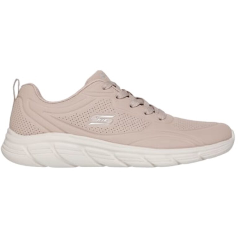Zapatillas Deportivas de Mujer Bobs Flex Skechers modelo 117715 en color natural