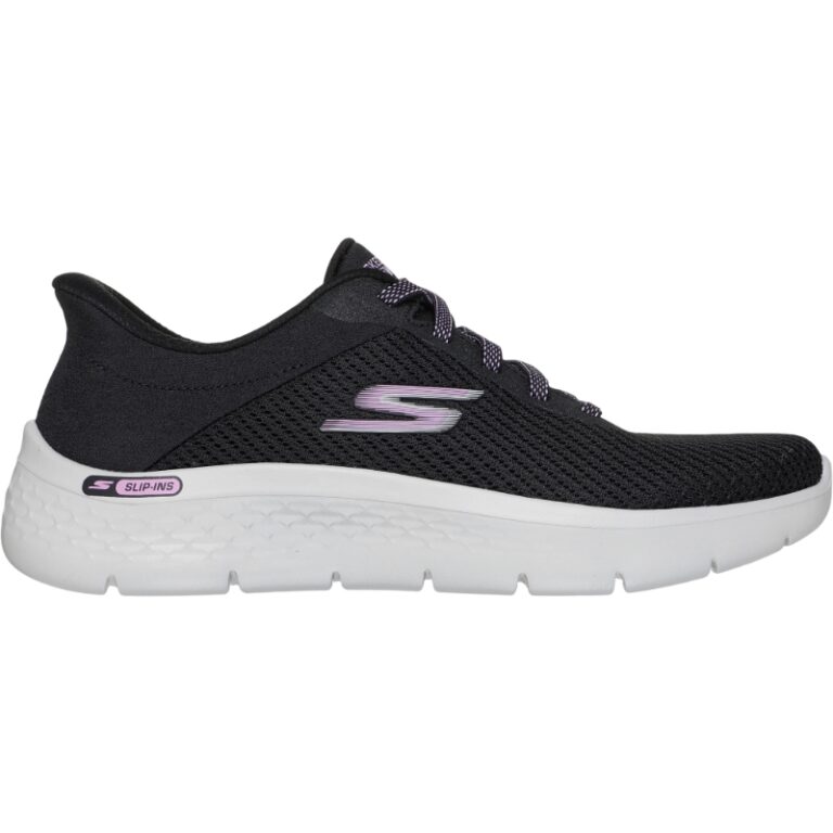 Zapatillas Slip-Ins Go Walk Flex Textil Skechers modelo 125516 en color negro