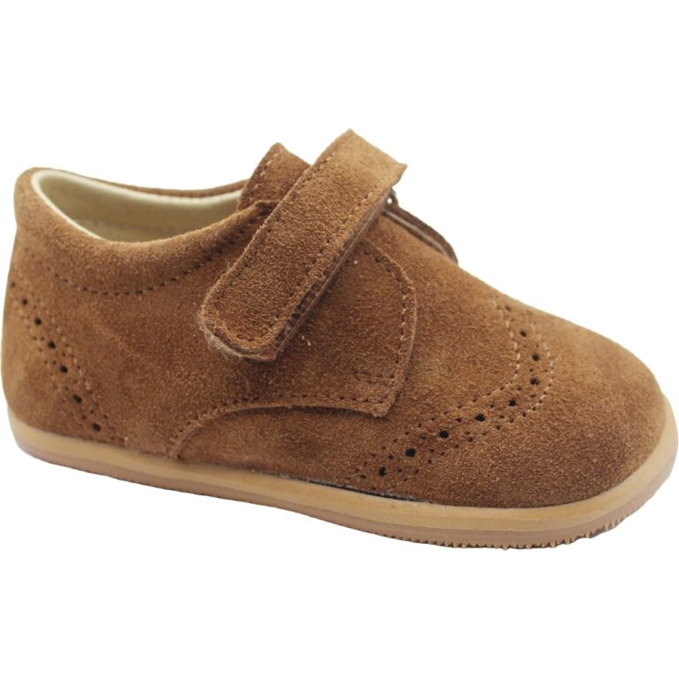 Zapatitos Respetuosos Blanditos Leo modelo LEO en color cuero