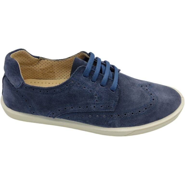 Zapatos Blúcher Ante Thousand modelo AINSA ANTE TOR en color azul