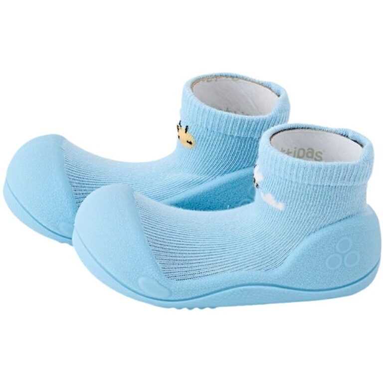 Calcetines respetuosos Attipas Bambú Abejita modelo ABE en color azul