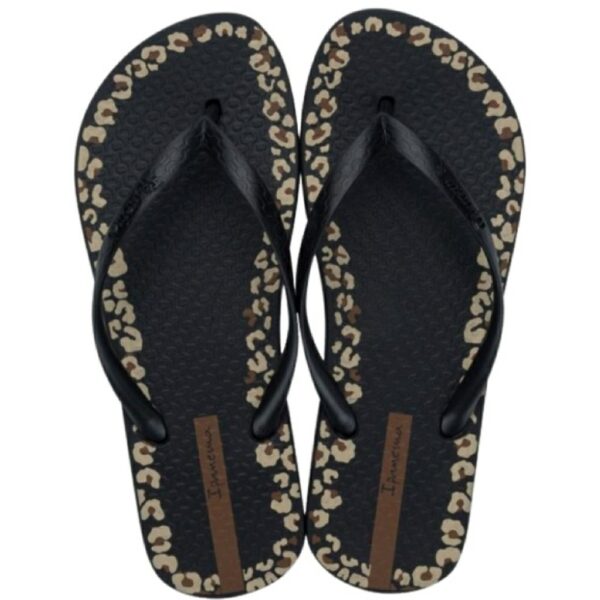Chanclas Day Flores Ipanema modelo 27321 en color negro