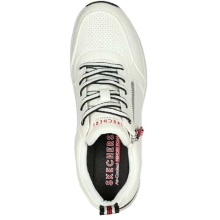 Deportivas Mujer Cremallera Casual Skechers modelo 177335 en color blanco