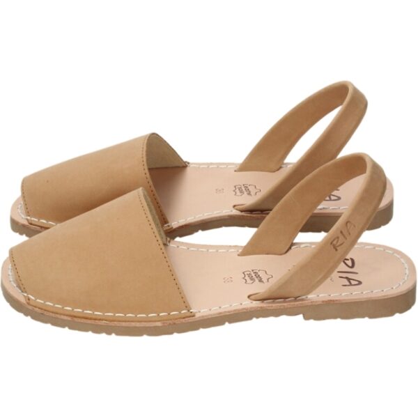 Menorquina Ibicenca de Piel Nobuck Ria Menorca modelo 20002 NOBUCK en color cuero