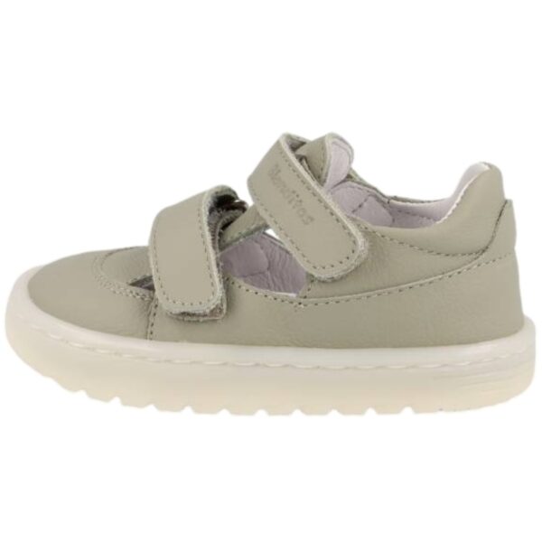 Sandalias Respetuosas de piel Paros Blanditos modelo PAROS en color verde