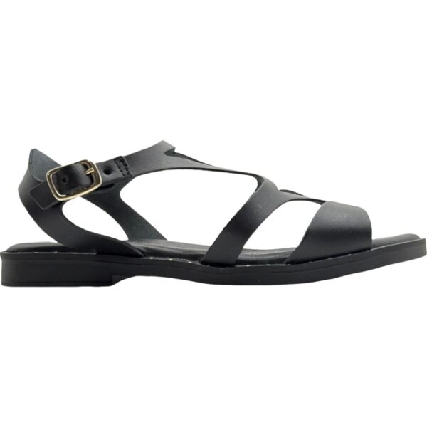 Sandalias de Piel Cruzadas Soft De Pablos modelo 2209 en color negro