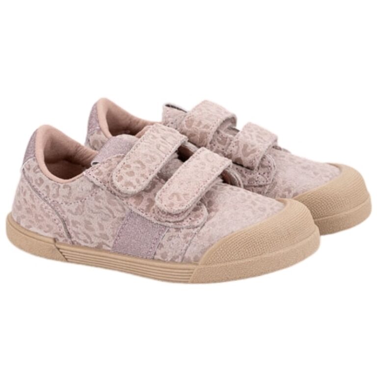 Zapatillas Barefoot Serraje Tennis Leopardo Igor modelo W10342 en color rosa