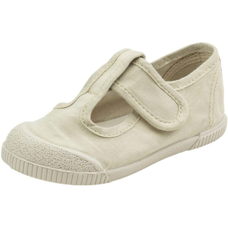 Zapatillas Barefoot de Lona Pepito Natural World modelo 4521 en color beige