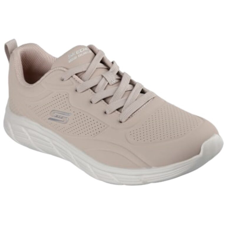 Zapatillas Deportivas de Mujer Bobs Flex Skechers modelo 117715 en color natural