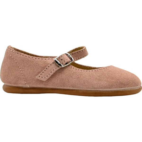 Merceditas Niña Serraje Barefoot Chuches modelo 9030/S-00 en color antique
