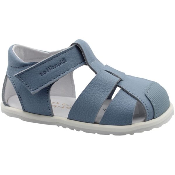 Sandalias Respetuosas de piel Costa Blanditos modelo COSTA en color azul