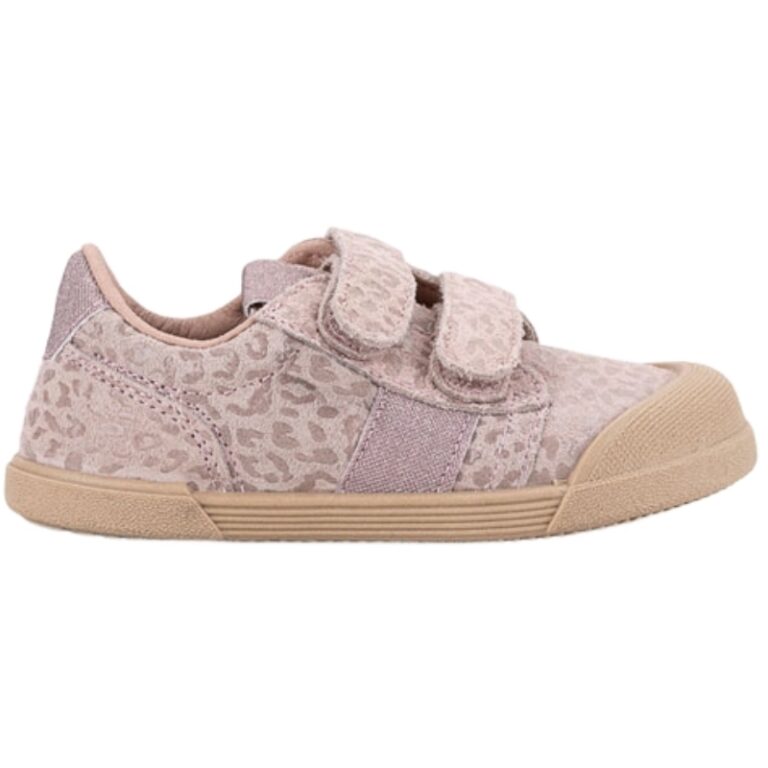 Zapatillas Barefoot Serraje Tennis Leopardo Igor modelo W10342 en color rosa