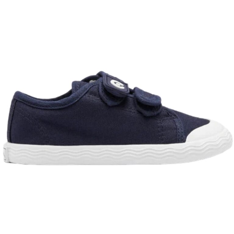 Zapatillas de Lona puntera Doble Velcro Conguitos modelo COSH335004 en color marino