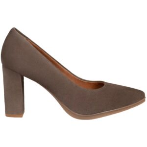 Zapatos de ante con tacón alto para mujer miMao