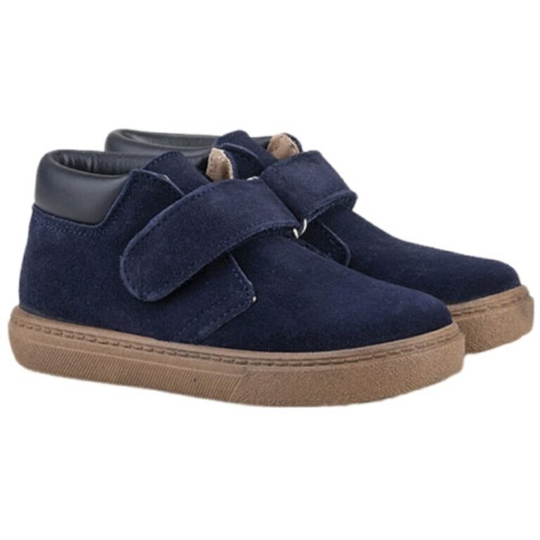 Bota Tui Velcro Piel Igor modelo W10230 en color marino