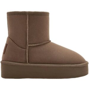 Botas Australianas plataforma Water Repelent B&W