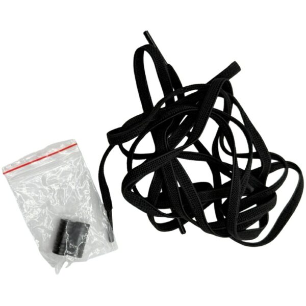 Cordones Elásticos con rosca fáciles de abrochar modelo ELASTIC LACE R en color negro