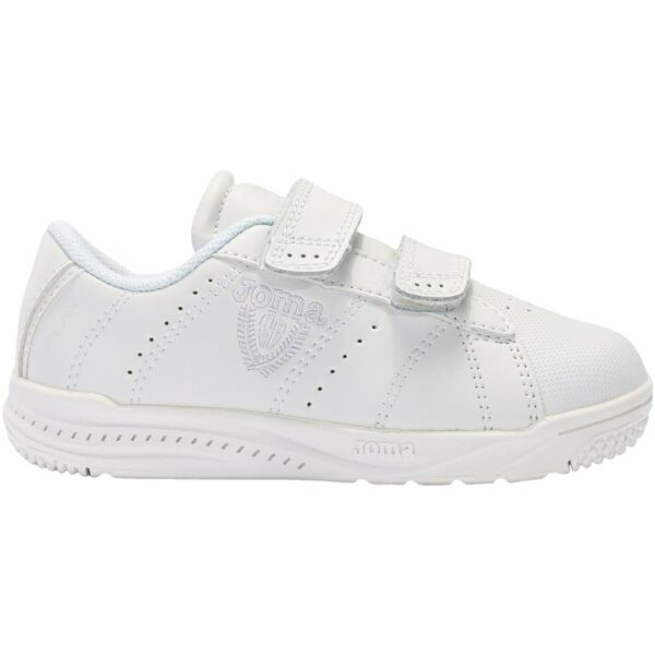 Deportivas Joma Velcros Vitaly JR modelo WPLAY en color blanco