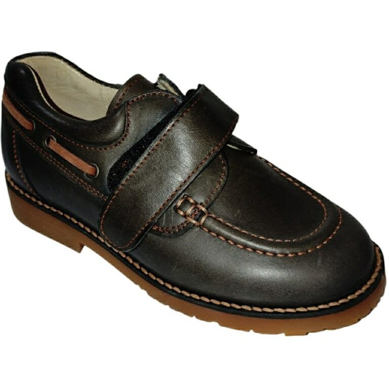 Náuticos Ortopédicos con Velcro de Mendivil modelo 30151 en color marino