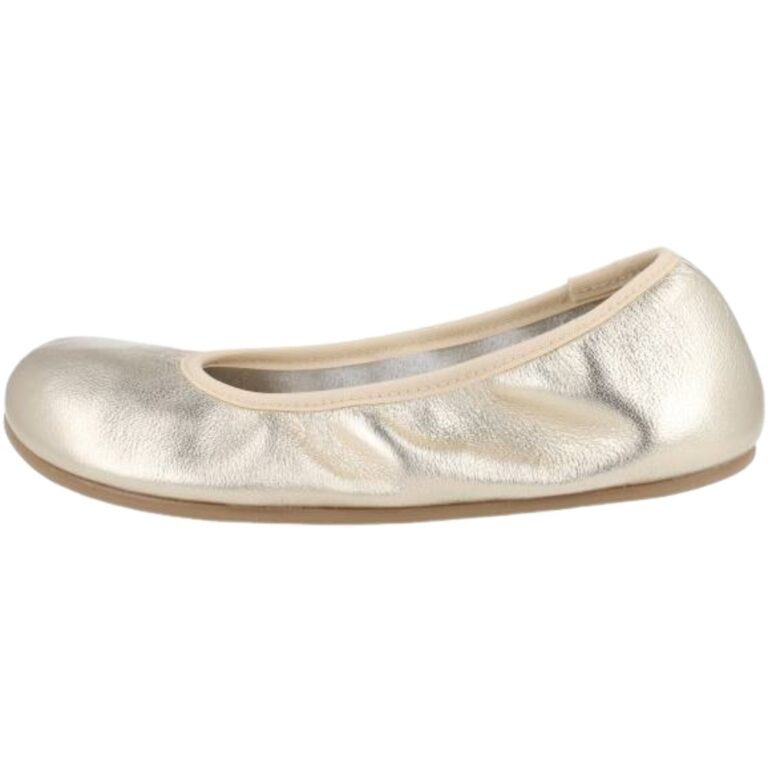 Bailarinas Barefoot Piel Ajustable Tonga Blanditos modelo TONGA en color champÁn