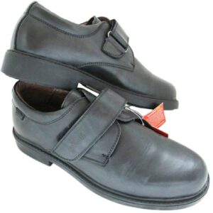 Blúcher Colegial Velcro de Piel