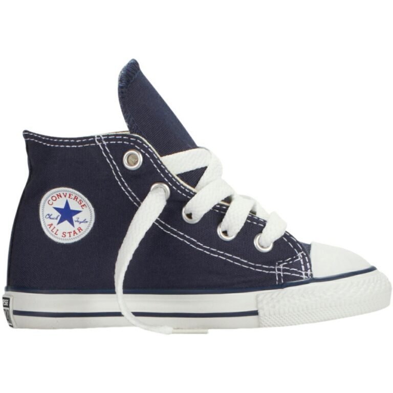 Bota Lona Azul Junior Converse modelo 7J233C en color marino