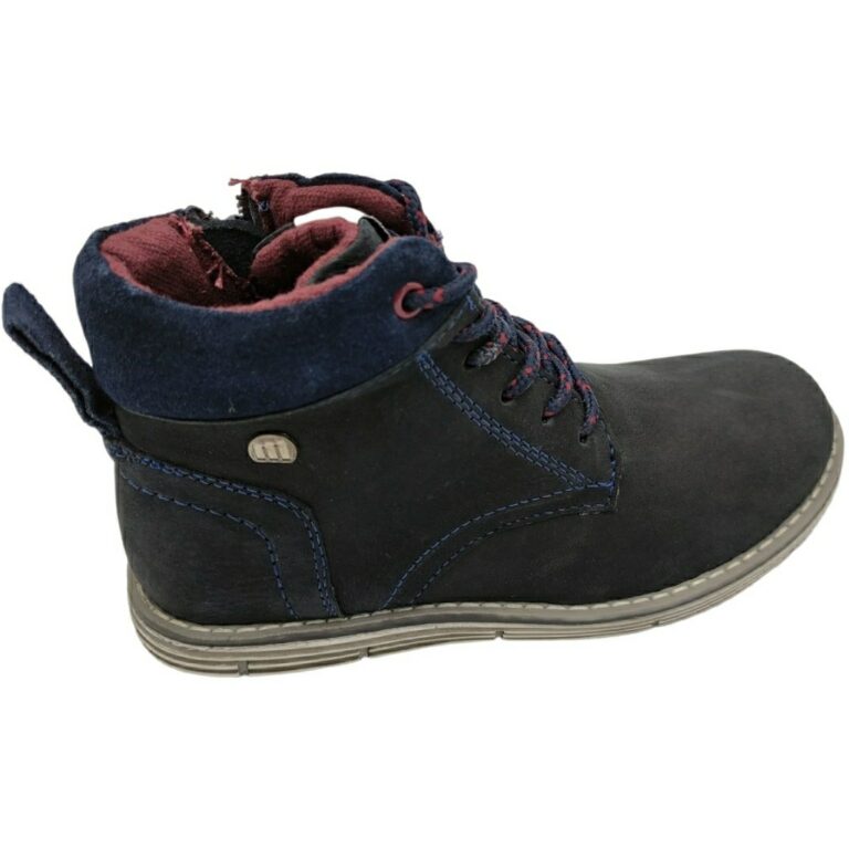 Botas Mustang con Cremallera modelo 47908 en color marino