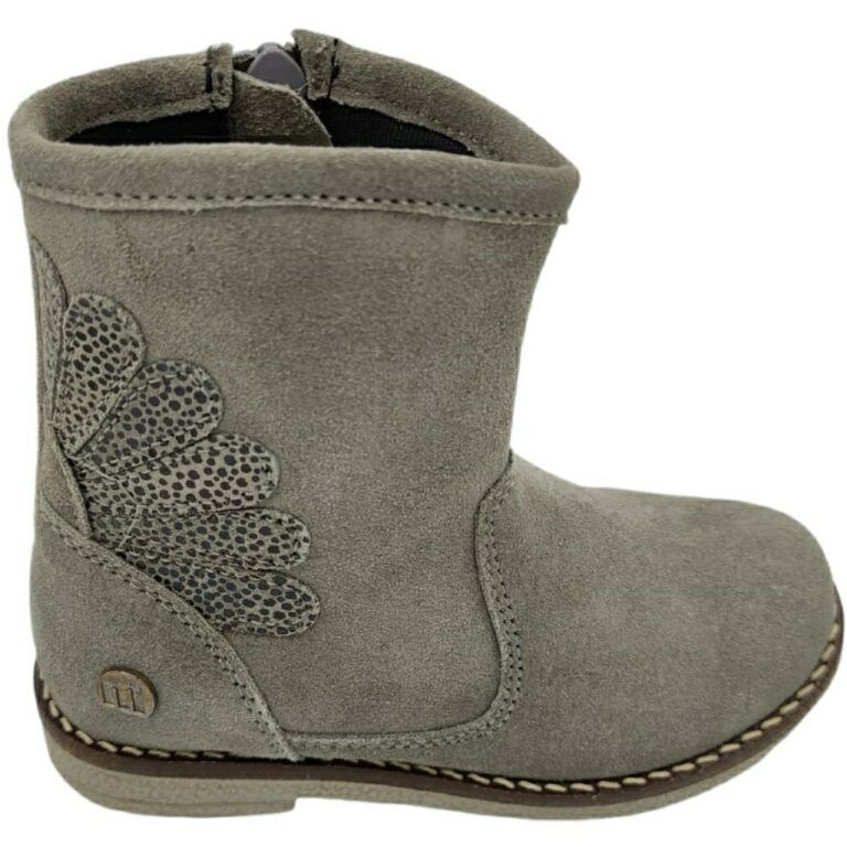 Botas Niña Mustang Suede modelo 47835 en color gris