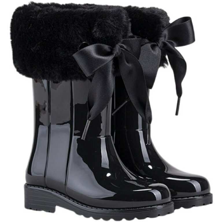 Botas de agua Campera Charol Soft Igor modelo W10239 en color negro