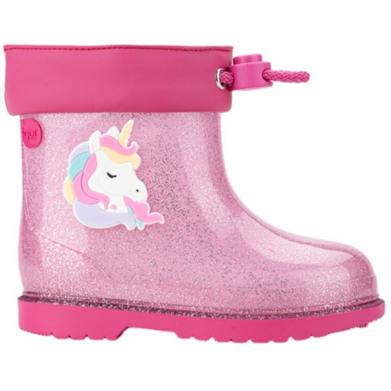 Botas de agua Unicornio Bimbi Ajustable Igor modelo W10339 en color rosa