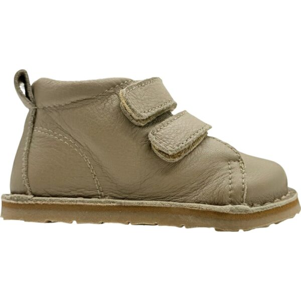 Botitas Barefoot Piel Doble Velcro De Pablos modelo SULTAN en color marron