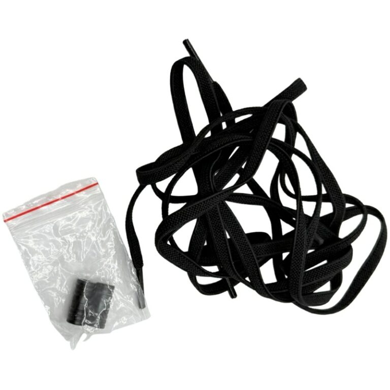 Cordones Elásticos con rosca fáciles de abrochar modelo ELASTIC LACE R en color negro