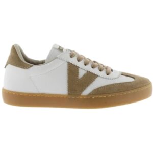 Deportivas Combinadas Piel Serraje Casual Victoria