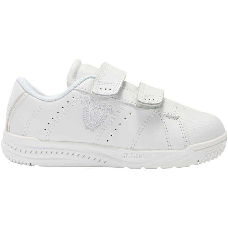 Deportivas Joma Velcros Play Sport JR modelo WPLAY en color blanco